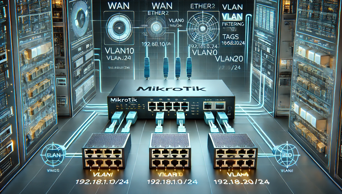 Come Configurare le VLAN su MikroTik: Guida per Piccole e Medie Imprese
