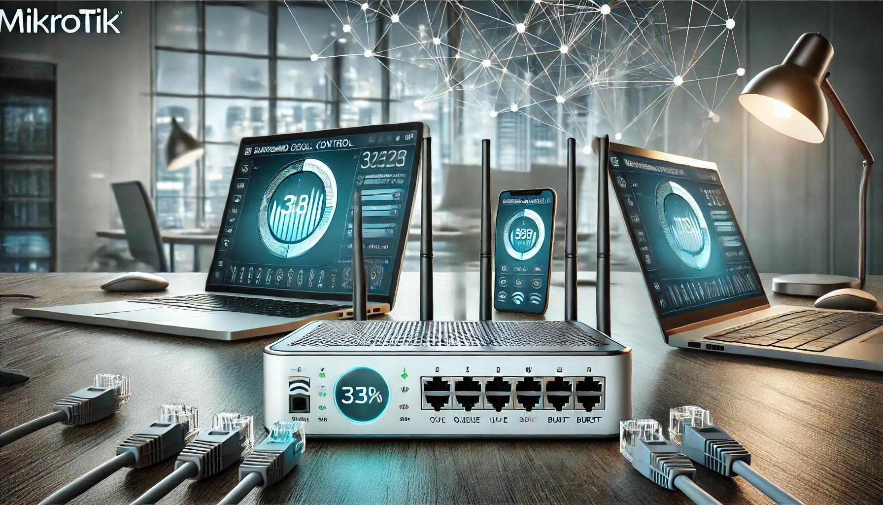 Gestione del Traffico Internet su MikroTik: Simple Queue e Burst