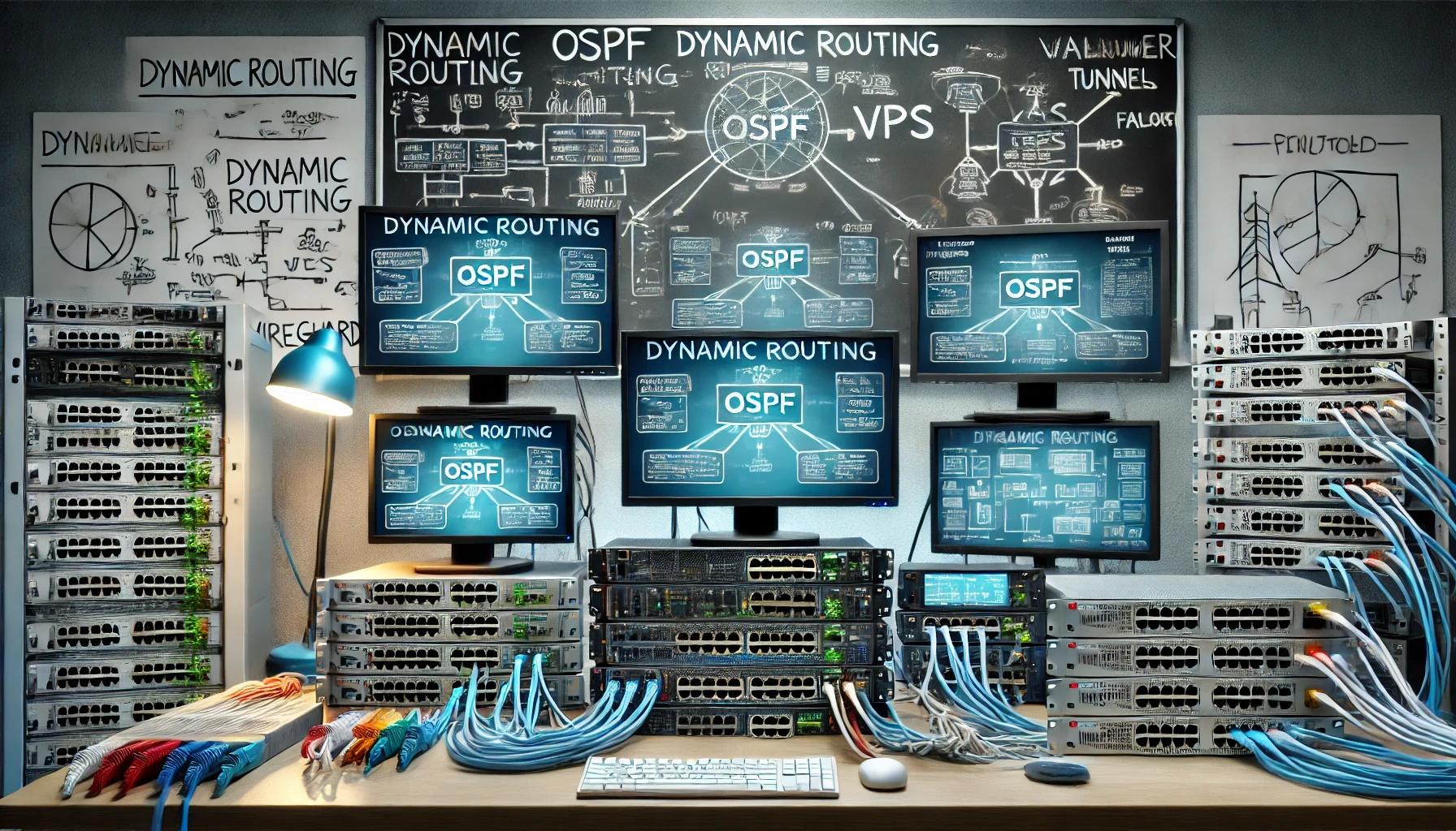 Come creare un Ambiente di Rete Completo con OSPF, VPN, EoIP e Failover